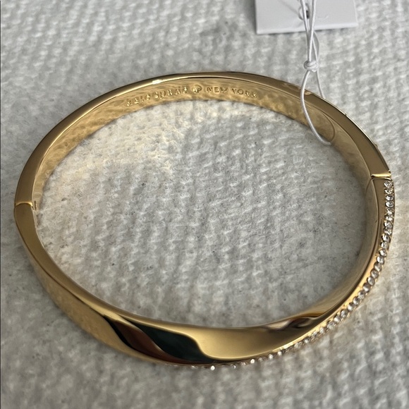 Kate Spade Gold Bracelet with Crystal Accents - Picture 3 of 13
